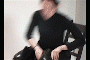 Machine Soul models the Madonna thigh boot